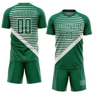 Kelly Green White Stripes Sublimation Soccer Uniform Jersey Custom Team Soccer Jersey Shirt 2 rkfu3x.jpg