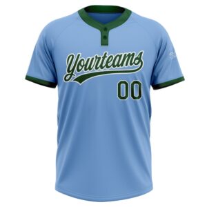 Light Blue Green White Two Button Unisex Softball Jersey Custom Team Softball Jersey 2 do25ri.jpg