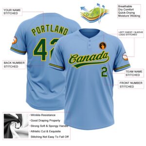 Light Blue Green Yellow Two Button Unisex Softball Jersey Custom Team Softball Jersey 3 t38fte.jpg