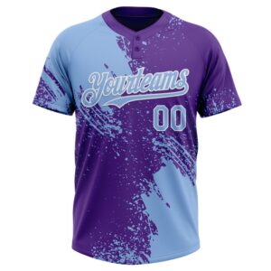 Light Blue Purple White 3D Pattern Abstract Brush Stroke Two Button Unisex Softball Jersey Custom Team Softball Jersey 2 xb56ry.jpg