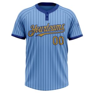 Light Blue Royal Pinstripe Old Gold Two Button Unisex Softball Jersey Custom Team Softball Jersey 3 bcbxpz.jpg