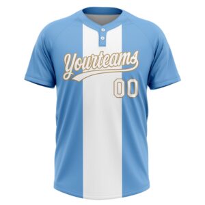 Light Blue White Old Gold 3D Pattern Two Button Unisex Softball Jersey Custom Team Softball Jersey 2 s06gxq.jpg