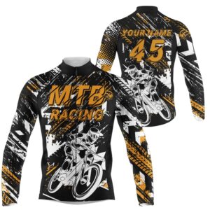 Men Cycling Jersey Custom Mountain Bike Race…