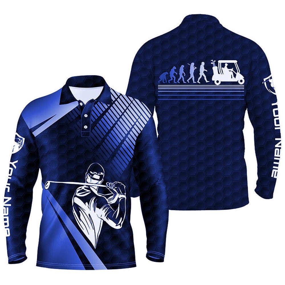 Men Golf Polo Shirts Custom Name Blue Golf Evolution Men Golf Top, Funny Golf Polo Shirts For Men’s, Golf Polo Shirt, Golf Shirts Men Golf Polo Shirts Custom Name Blue Golf Evolution Men Golf Top, Funny Golf Polo Shirts For Men’s, Golf Polo Shirt, Golf Shirts