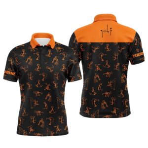 Men Golf Polo Upf Shirts Custom Name…