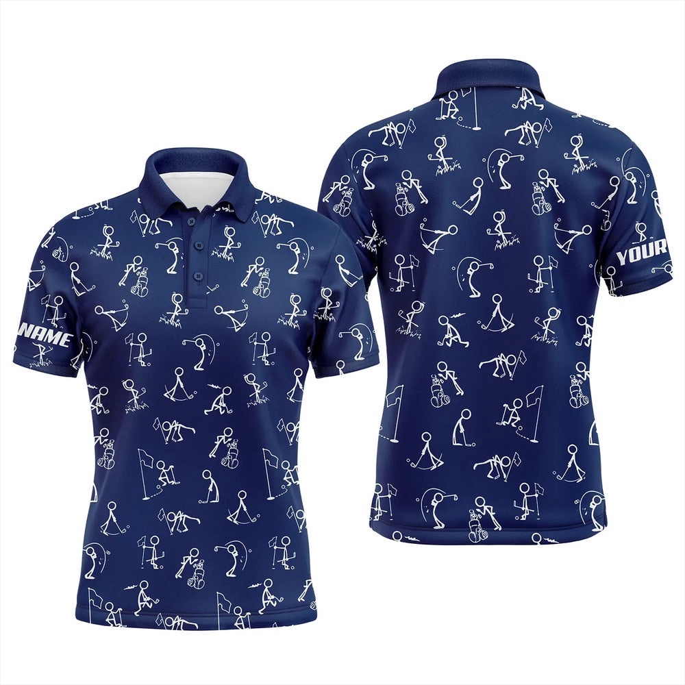 Men Golf Polo Upf Shirts Custom Name Funny Golf Pattern Blue Navy Polo Shirt Best Men’s Golf Wear, Golf Polo Shirt, Golf Shirts Men Golf Polo Upf Shirts Custom Name Funny Golf Pattern Blue Navy Polo Shirt Best Men’s Golf Wear, Golf Polo Shirt, Golf Shirts