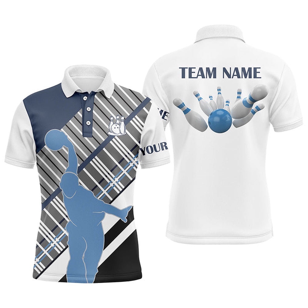 Men’s Bowling Short Sleeve Polo Shirt Custom Name Team Men Bowlers Polo Shirt, Bowling Gift For Men, Personalized Bowling Team Shirt Men’s Bowling Short Sleeve Polo Shirt Custom Name Team Men Bowlers Polo Shirt, Bowling Gift For Men, Personalized Bowling Team Shirt