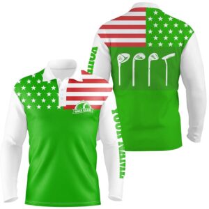 Men s Golf Polo Shirt Golf Club American Flag Patriot Golf Custom Name Green Golf Shirt Golfing Gift Golf Polo Shirt Golf Shirts 2 yri2j3.jpg