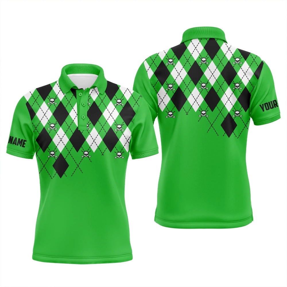 Men’s Golf Polo Shirt Plus Size Green Argyle Plaid Golf Skull Pattern Custom Name Men’s Green Golf Tops, Golf Polo Shirt, Golf Shirts Men’s Golf Polo Shirt Plus Size Green Argyle Plaid Golf Skull Pattern Custom Name Men’s Green Golf Tops, Golf Polo Shirt, Golf Shirts