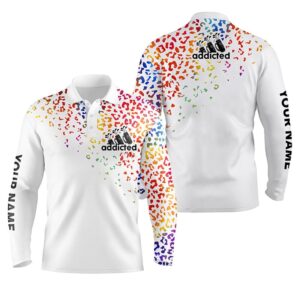 Men s Golf Polo Shirt Watercolor Leopard Golf Addicted Custom Name Golf Gifts For Men Dad Golf Polo Shirt Golf Shirts 2 vwlexo.jpg