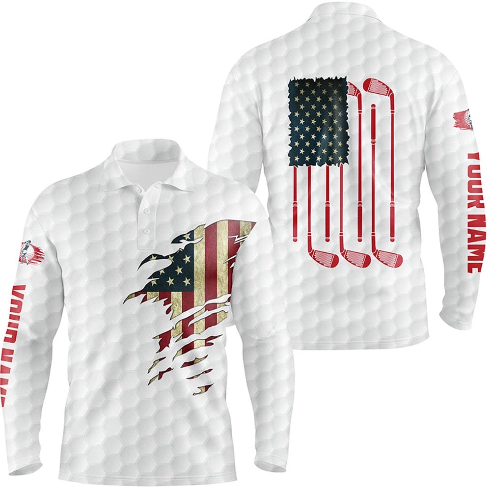 Men’s Golf Polo Shirts American Flag Patriot Custom Name Vintage Flag Golf Clubs Golf Outfit Men, Golf Polo Shirt, Golf Shirts Men’s Golf Polo Shirts American Flag Patriot Custom Name Vintage Flag Golf Clubs Golf Outfit Men, Golf Polo Shirt, Golf Shirts
