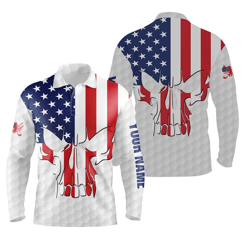 Men’s Golf Polo Shirts American Flag Patriotic Custom Skull Golf Ball Shirt For Men, Best Men Golf Wear, Golf Polo Shirt, Golf Shirts Men’s Golf Polo Shirts American Flag Patriotic Custom Skull Golf Ball Shirt For Men, Best Men Golf Wear, Golf Polo Shirt, Golf Shirts