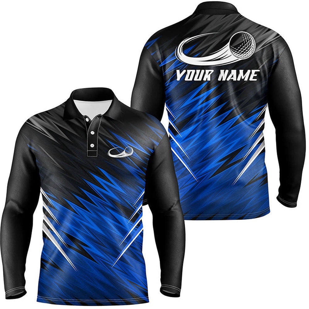 Men’s Golf Polo Shirts Custom Blue And Black Pattern Shirt For Men’s, Golf Polo Shirt, Golf Shirts Men’s Golf Polo Shirts Custom Blue And Black Pattern Shirt For Men’s, Golf Polo Shirt, Golf Shirts