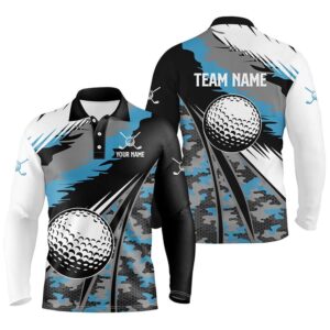 Men s Golf Polo Shirts Custom Blue Camo Golf Ball Golf Attire For Men For Men Golf Polo Shirt Golf Shirts 2 xla1h3.jpg