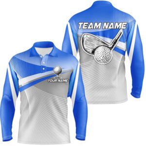 Men s Golf Polo Shirts Custom Blue Sport Golf Apparel For Men s Golf Polo Shirt Golf Shirts 2 yaafy6.jpg