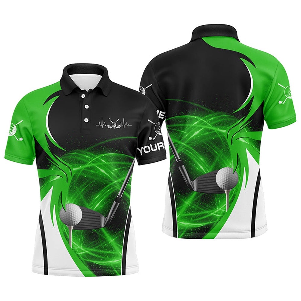 Men’s Golf Polo Shirts Custom Golf Ball Clubs For Men Green, Golf Polo Shirt, Golf Shirts Men’s Golf Polo Shirts Custom Golf Ball Clubs For Men Green, Golf Polo Shirt, Golf Shirts