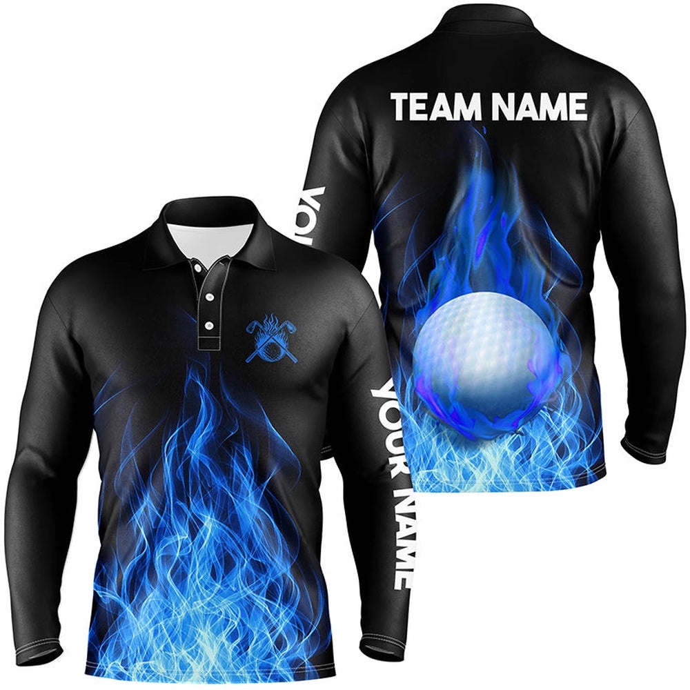 Men’s Golf Polo Shirts Custom Golf Ball Fire Flame Golf Outfit For Men, Best Golf Gifts Blue, Golf Polo Shirt, Golf Shirts Men’s Golf Polo Shirts Custom Golf Ball Fire Flame Golf Outfit For Men, Best Golf Gifts Blue, Golf Polo Shirt, Golf Shirts