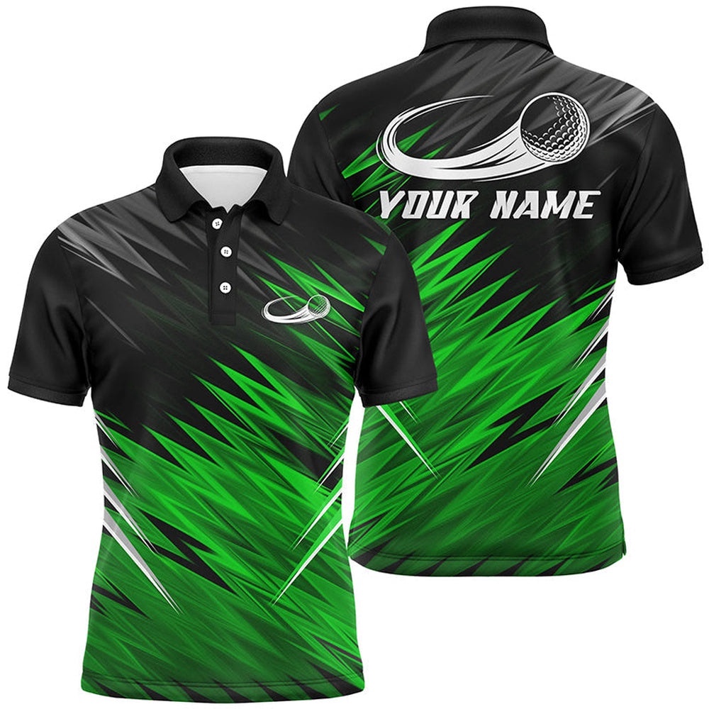 Men’s Golf Polo Shirts Custom Green And Black Pattern Shirt For Men’s, Golf Polo Shirt, Golf Shirts Men’s Golf Polo Shirts Custom Green And Black Pattern Shirt For Men’s, Golf Polo Shirt, Golf Shirts