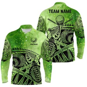 Men s Golf Polo Shirts Custom Name Tribal Pattern Men s Golf Polos Best Men s Golf Wears Green Golf Polo Shirt Golf Shirts 2 rvlixd.jpg