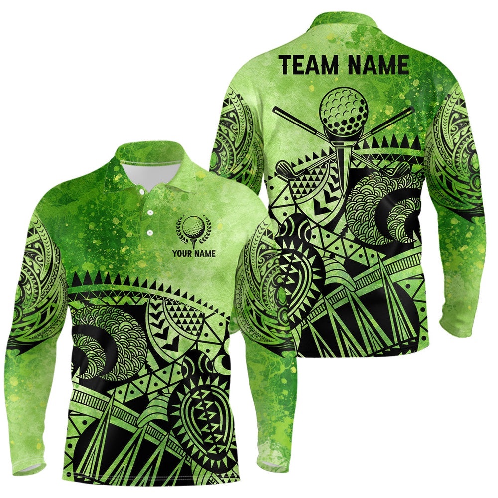 Men’s Golf Polo Shirts Custom Name Tribal Pattern Men’s Golf Polos, Best Men’s Golf Wears Green, Golf Polo Shirt, Golf Shirts Men’s Golf Polo Shirts Custom Name Tribal Pattern Men’s Golf Polos, Best Men’s Golf Wears Green, Golf Polo Shirt, Golf Shirts