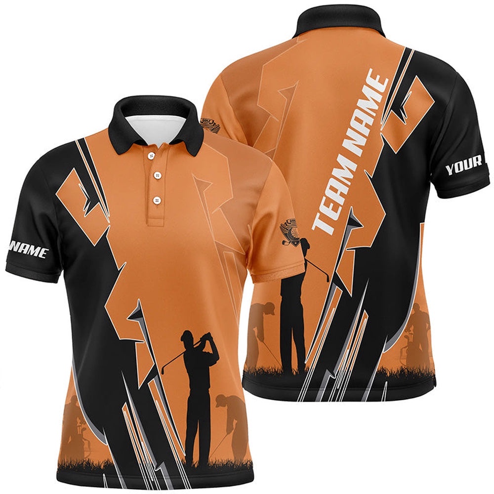 Men’s Golf Polo Shirts Custom Orange And Black Golf Tops For Men, Best Golf Gifts, Golf Polo Shirt, Golf Shirts Men’s Golf Polo Shirts Custom Orange And Black Golf Tops For Men, Best Golf Gifts, Golf Polo Shirt, Golf Shirts