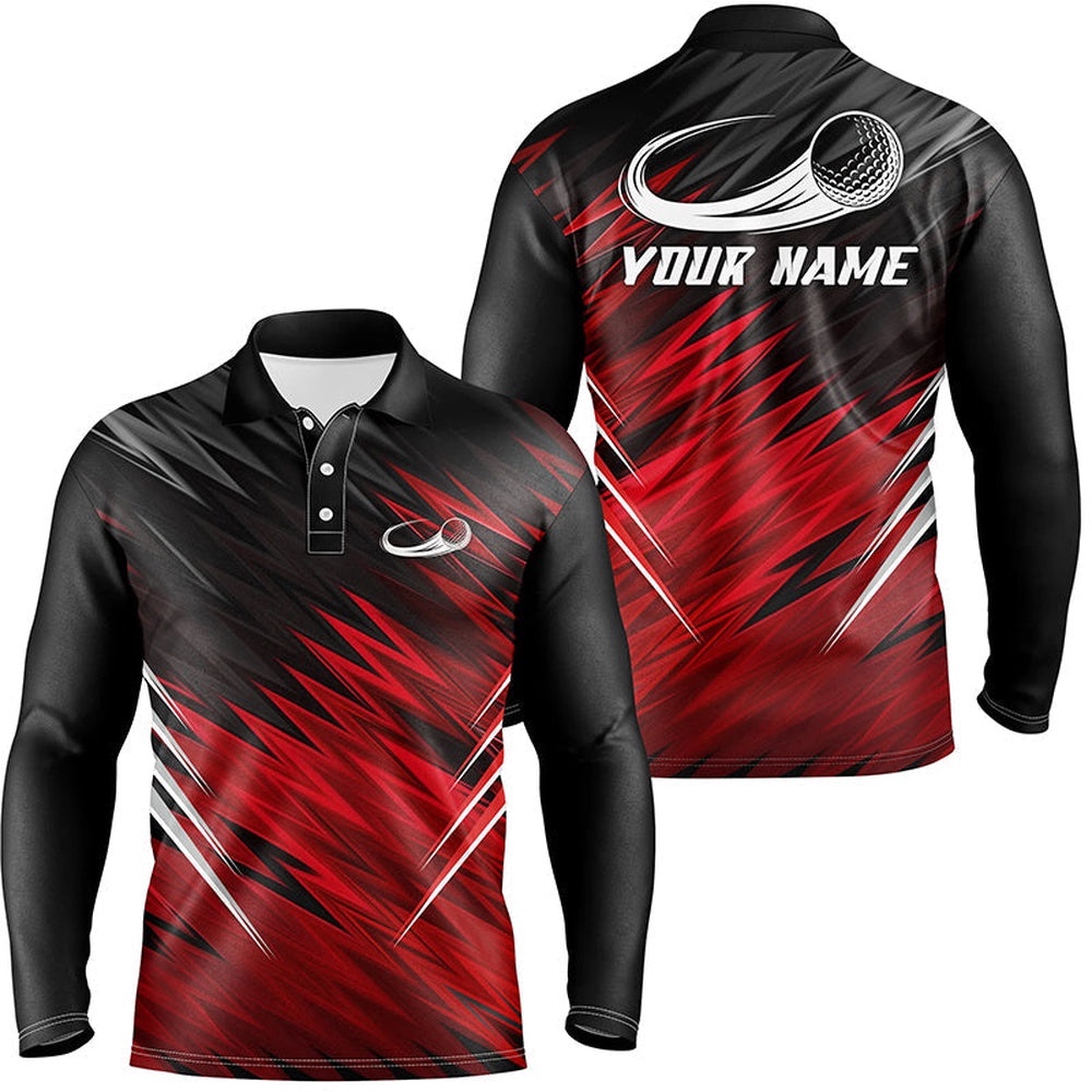 Men’s Golf Polo Shirts Custom Red And Black Pattern Shirt For Men’s, Golf Polo Shirt, Golf Shirts Men’s Golf Polo Shirts Custom Red And Black Pattern Shirt For Men’s, Golf Polo Shirt, Golf Shirts