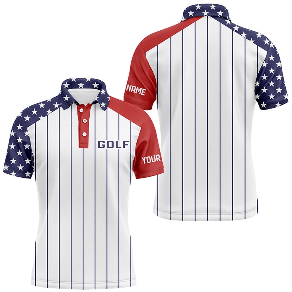 Men’s Golf Polo Shirts Custom Red, White And Blue American Flag Patriotic Stripes Golf Attire For Men, Golf Polo Shirt, Golf Shirts Men’s Golf Polo Shirts Custom Red, White And Blue American Flag Patriotic Stripes Golf Attire For Men, Golf Polo Shirt, Golf Shirts