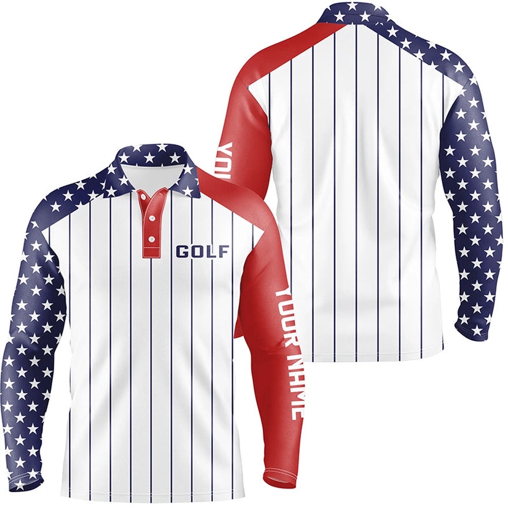 Men’s Golf Polo Shirts Custom Red, White And Blue American Flag Patriotic Stripes Golf Attire For Men, Golf Polo Shirt, Golf Shirts Men’s Golf Polo Shirts Custom Red, White And Blue American Flag Patriotic Stripes Golf Attire For Men, Golf Polo Shirt, Golf Shirts