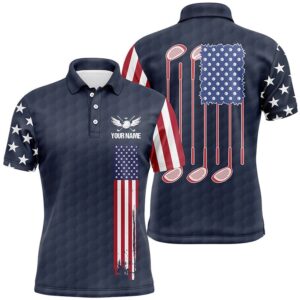 Men’s Golf Polo Shirts Golf Clubs American…