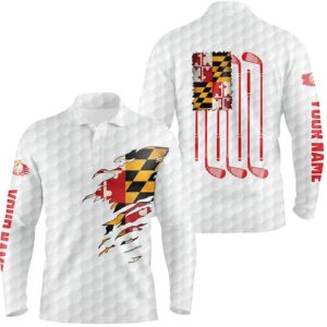 Men s Golf Polo Shirts Maryland Flag Patriot Custom Name Vintage Flag Golf Clubs Golf Outfit Men Golf Polo Shirt Golf Shirts 2 pz1fen.jpg