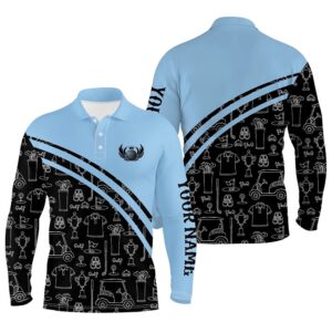 Men s Golf Polos Shirts Custom Black Pattern Short Long Sleeve Golf Shirts For Him Blue Golf Polo Shirt Golf Shirts 2 c5bjbr.jpg