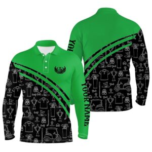 Men s Golf Polos Shirts Custom Black Pattern Short Long Sleeve Golf Shirts For Him Green Golf Polo Shirt Golf Shirts 2 eccuy2.jpg