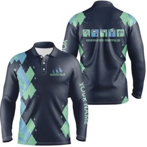 Men s Golf Polos Shirts Custom Blue Argyle Plaid Golf Shirts Men s Diversified Portfolio Golf Clubs Golf Polo Shirt Golf Shirts 2 q6xjnu.jpg