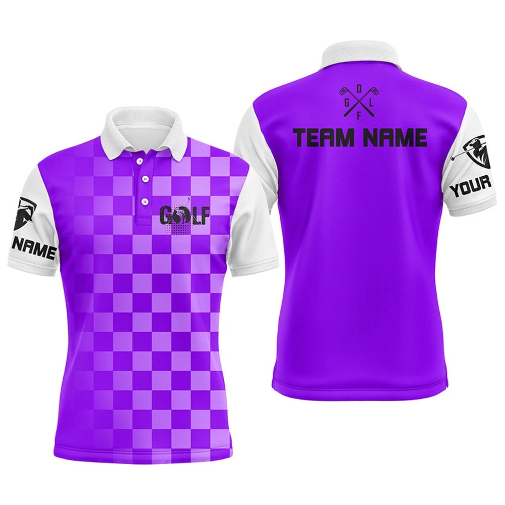 Men’s Golf Polos Shirts Custom Name Funny Golf Shirts For Men Purple, Golf Polo Shirt, Golf Shirts Men’s Golf Polos Shirts Custom Name Funny Golf Shirts For Men Purple, Golf Polo Shirt, Golf Shirts
