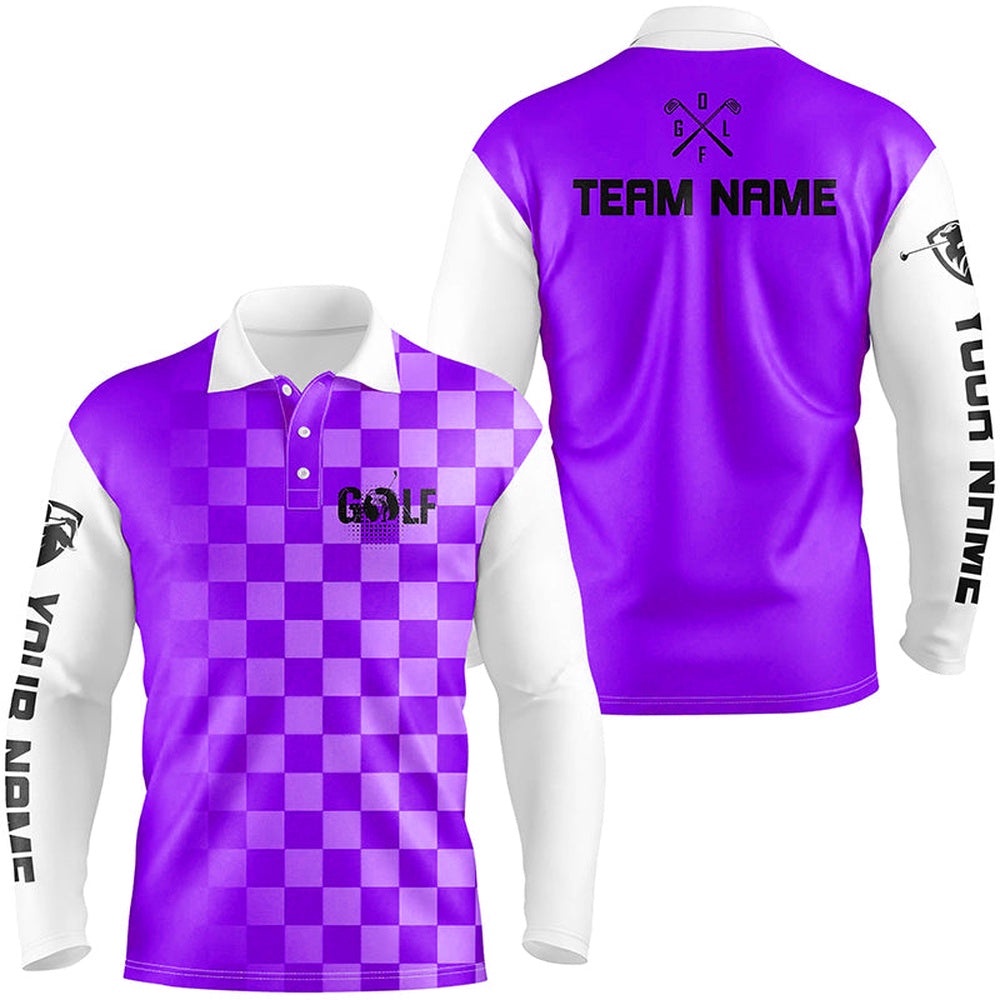Men’s Golf Polos Shirts Custom Name Funny Golf Shirts For Men Purple, Golf Polo Shirt, Golf Shirts Men’s Golf Polos Shirts Custom Name Funny Golf Shirts For Men Purple, Golf Polo Shirt, Golf Shirts