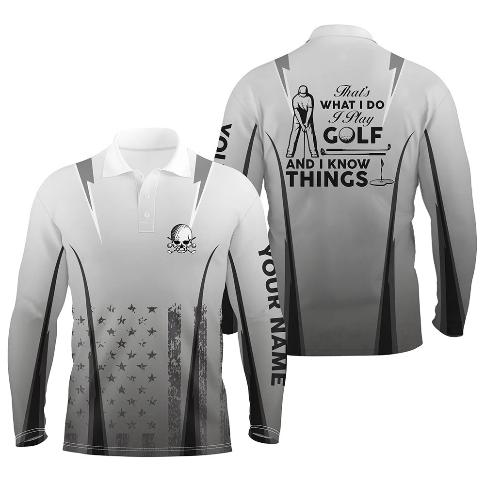 Men’s Golf That’S What I Do American Flag Polo Shirts For Men Custom Skull Patriotic Golf Gifts, Golf Polo Shirt, Golf Shirts Men’s Golf That’S What I Do American Flag Polo Shirts For Men Custom Skull Patriotic Golf Gifts, Golf Polo Shirt, Golf Shirts