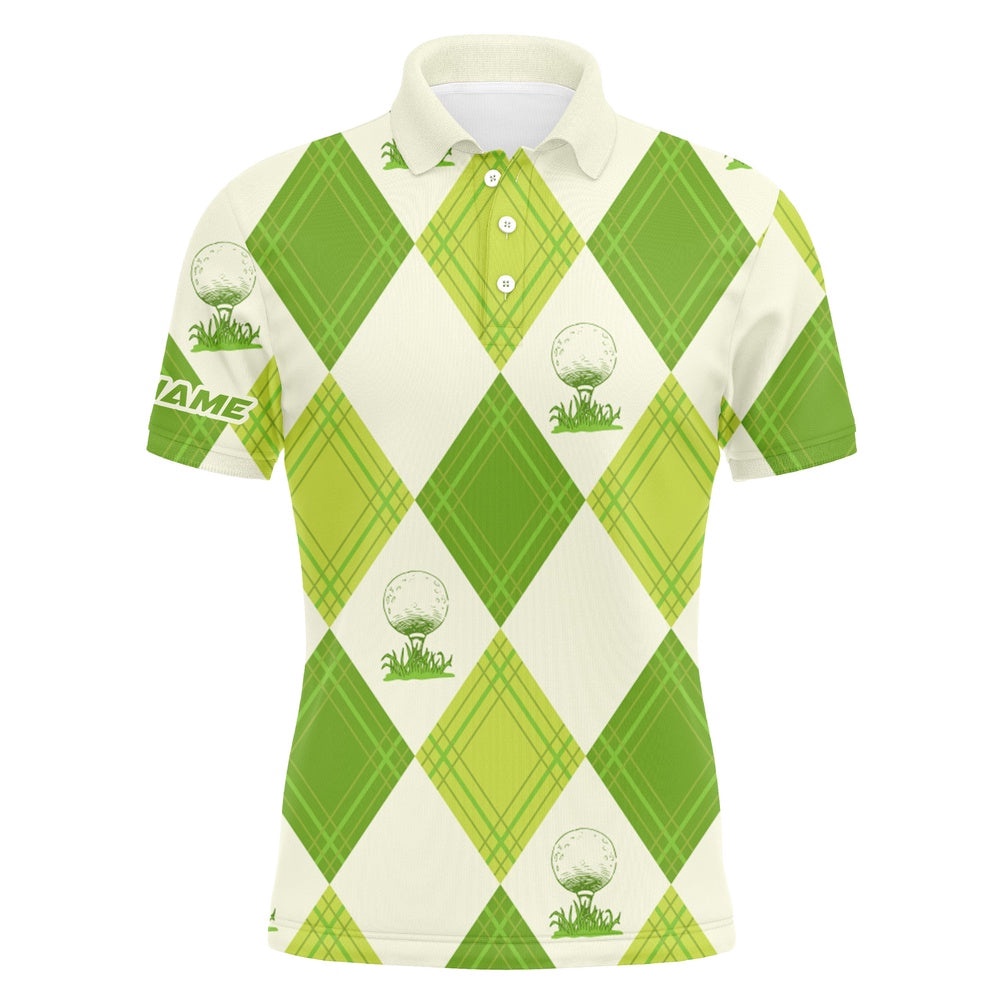 Men’s Polo Golf Tops Custom Name Green Pattern Shirts Personalized Gifts For Golf Lovers, Golf Polo Shirt, Golf Shirts Men’s Polo Golf Tops Custom Name Green Pattern Shirts Personalized Gifts For Golf Lovers, Golf Polo Shirt, Golf Shirts