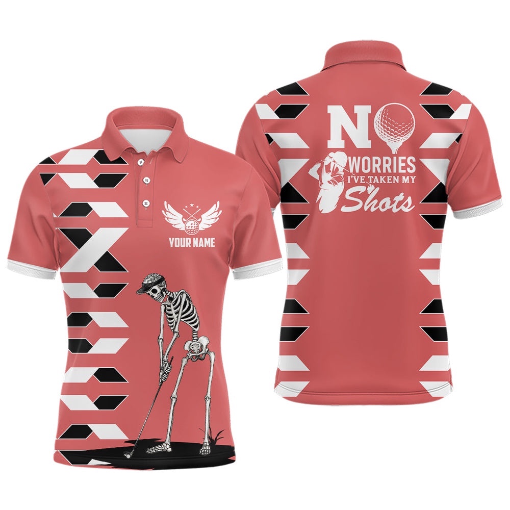 Men’s Skull Golf Polo Shirts Personalized Pink Golf Shirts For Men, Halloween Golf Gifts, Golf Polo Shirt, Golf Shirts Men’s Skull Golf Polo Shirts Personalized Pink Golf Shirts For Men, Halloween Golf Gifts, Golf Polo Shirt, Golf Shirts