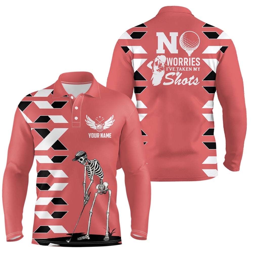 Men’s Skull Golf Polo Shirts Personalized Pink Golf Shirts For Men, Halloween Golf Gifts, Golf Polo Shirt, Golf Shirts Men’s Skull Golf Polo Shirts Personalized Pink Golf Shirts For Men, Halloween Golf Gifts, Golf Polo Shirt, Golf Shirts