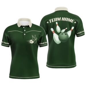 Men’s Vintage Style Bowling Shirt Custom Bowling…