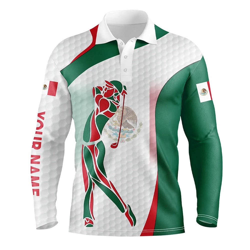 Mexican Flag Men’s Golf Polo Shirts Custom Patriotic Golf Shirts For Men, Unique Men’s Golf Apparel, Golf Polo Shirt, Golf Shirts Mexican Flag Men’s Golf Polo Shirts Custom Patriotic Golf Shirts For Men, Unique Men’s Golf Apparel, Golf Polo Shirt, Golf Shirts