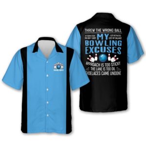 My Bowling Excuses Bowling Shirts, Custom Bowling…