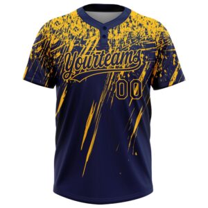 Navy Gold 3D Pattern Abstract Sharp Shape Two Button Unisex Softball Jersey Custom Team Softball Jersey 2 nijgaf.jpg