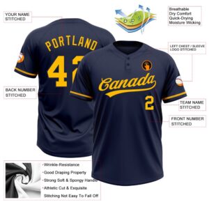 Navy Gold Two Button Unisex Softball Jersey Custom Team Softball Jersey 3 c6xcfo.jpg