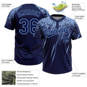 Navy Light Blue 3D Pattern Abstract Sharp Shape Two Button Unisex Softball Jersey Custom Team Softball Jersey 3 yuuaad.jpg