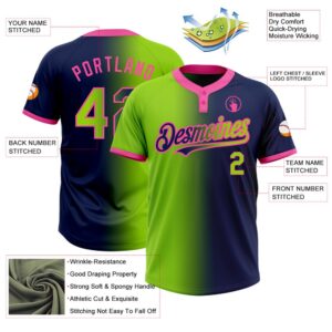 Navy Neon Green Pink Gradient Fashion Two Button Unisex Softball Jersey Custom Team Softball Jersey 3 jicgpl.jpg