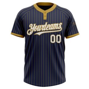 Navy Old Gold Pinstripe White Two Button Unisex Softball Jersey Custom Team Softball Jersey 2 mnktbm.jpg