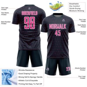 Navy Pink White Geometric Pattern Sublimation Soccer Uniform Jersey Custom Team Soccer Jersey Shirt 3 zcue6j.jpg