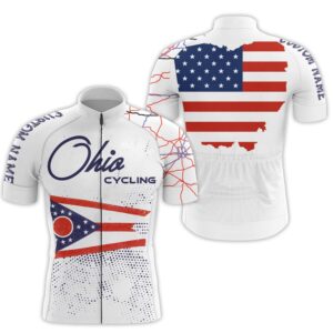 Ohio Cycling Jersey For Men Women Custom…