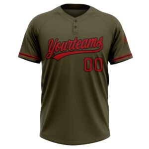 Olive Red Black Salute To Service Two Button Unisex Softball Jersey Custom Team Softball Jersey 2 vopsgu.jpg